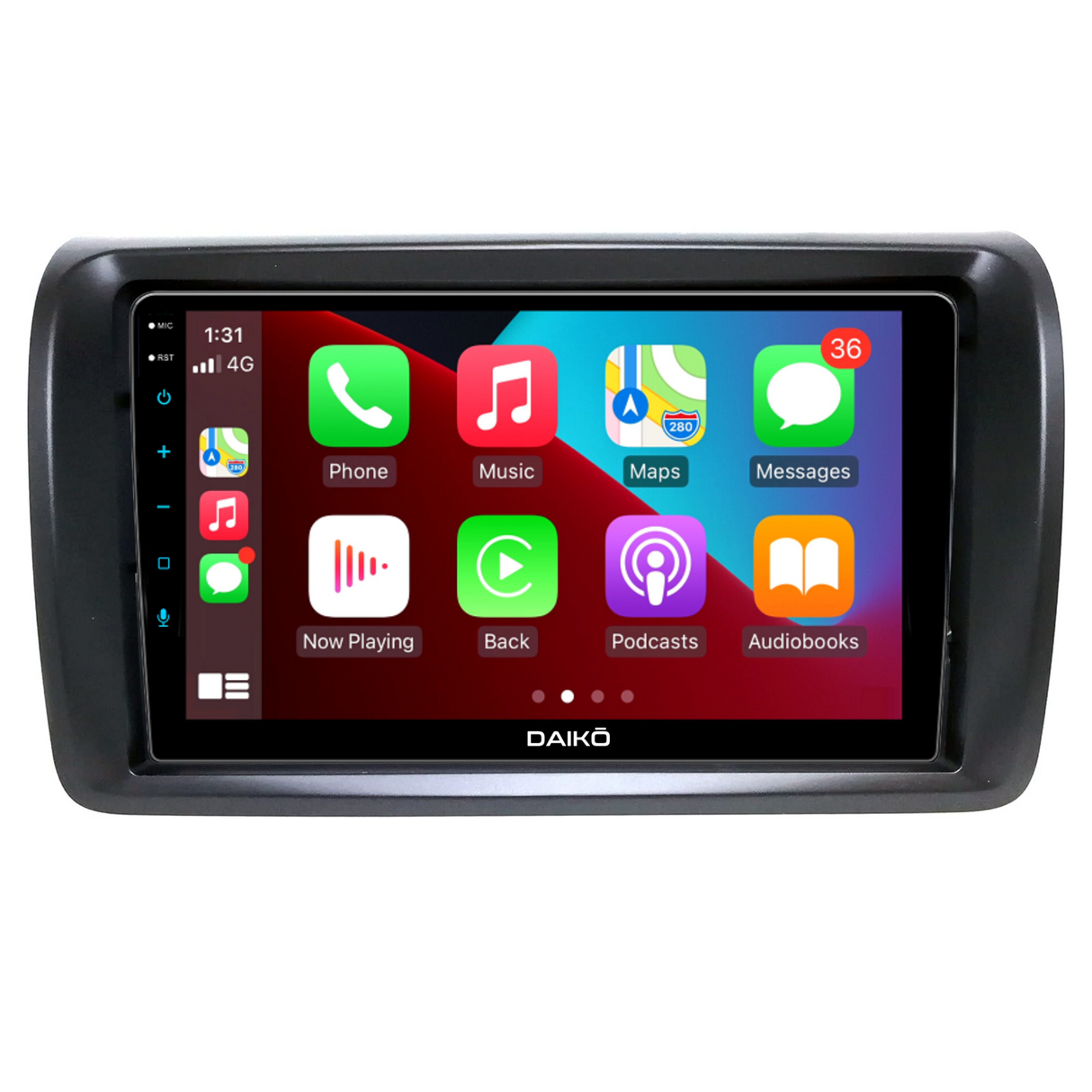Daiko Car Stereo Wireless Carplay Android Auto For Nissan Nv350 2012-2017 9Inch