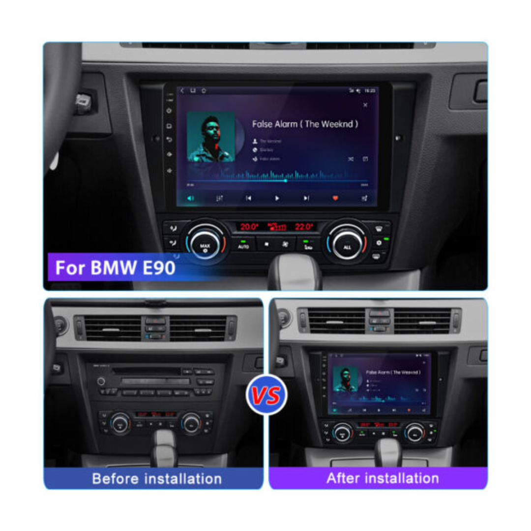 Daiko Multimedia Unit Wireless Carplay Android Auto GPS For BMW 3 E90 2005-2012