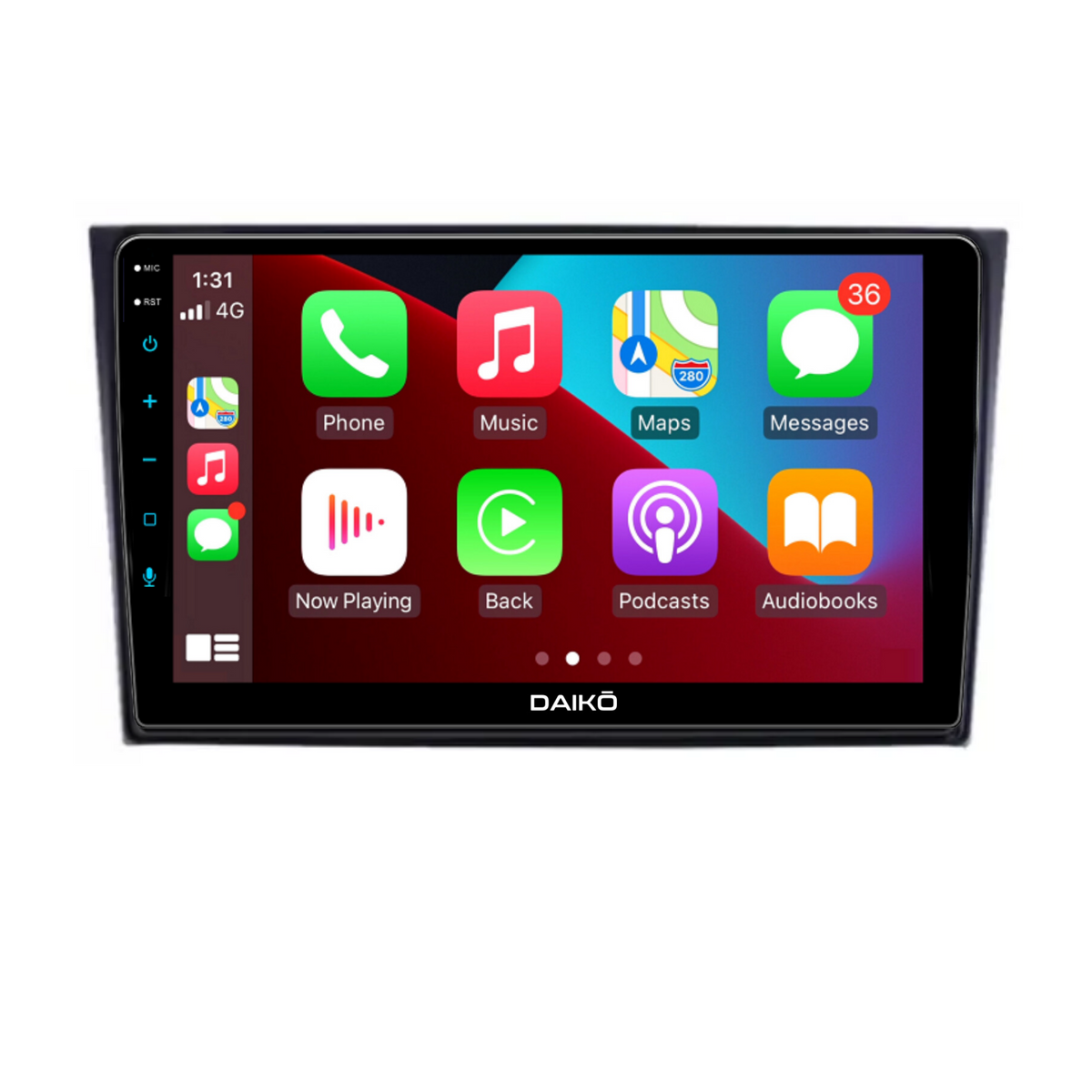 Daiko Multimedia Unit Wireless Carplay Android Auto For Mazda CX-9 2007-2015