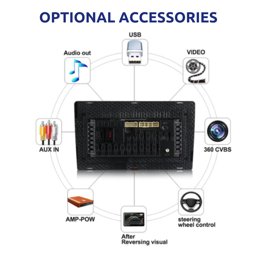 Daiko Car Stereo Carplay Android Auto For Ssangyong Rexton/Musso 2018-2022