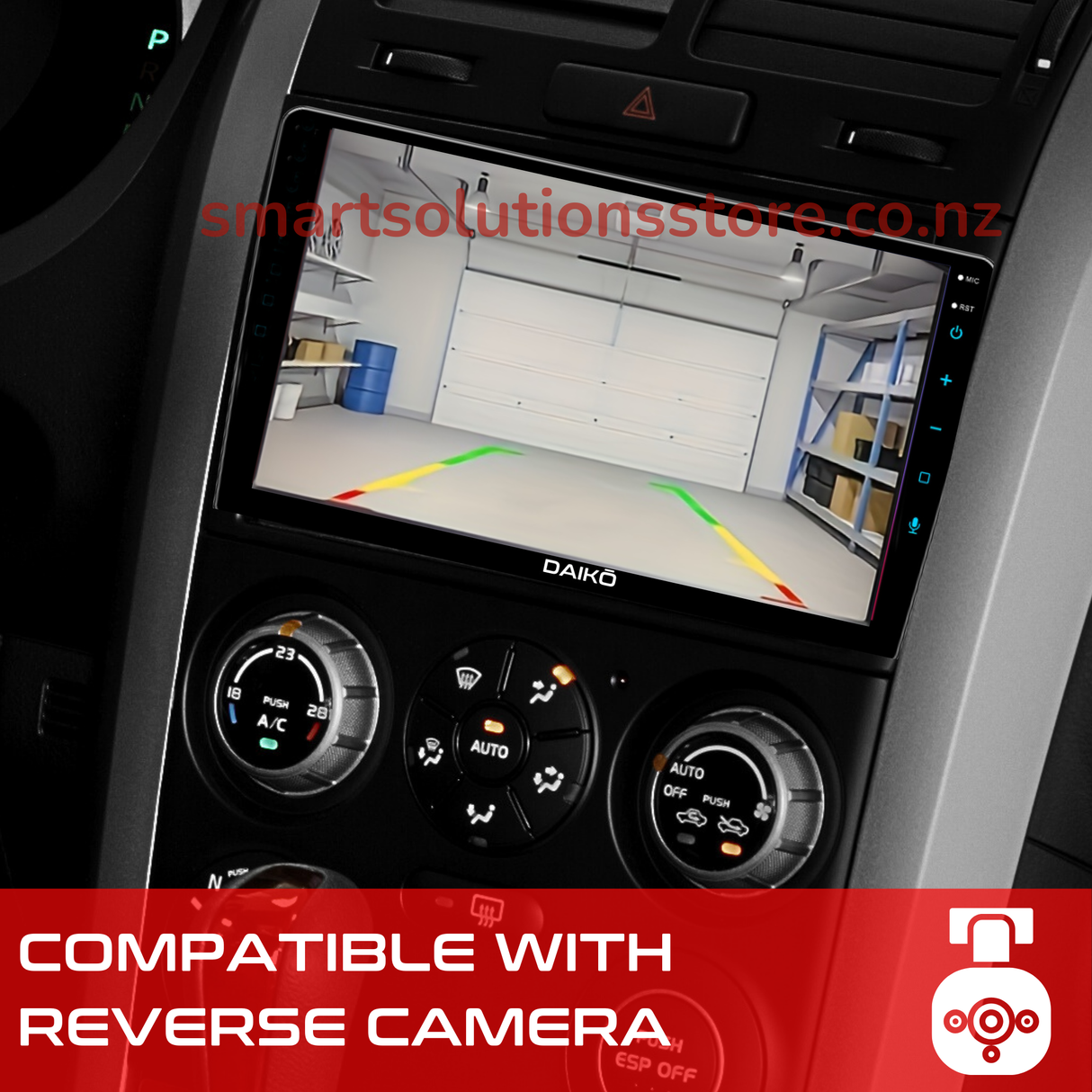 Daiko Car Stereo Carplay Android Auto For Honda Fit Jazz 2013-2018 10 Inch