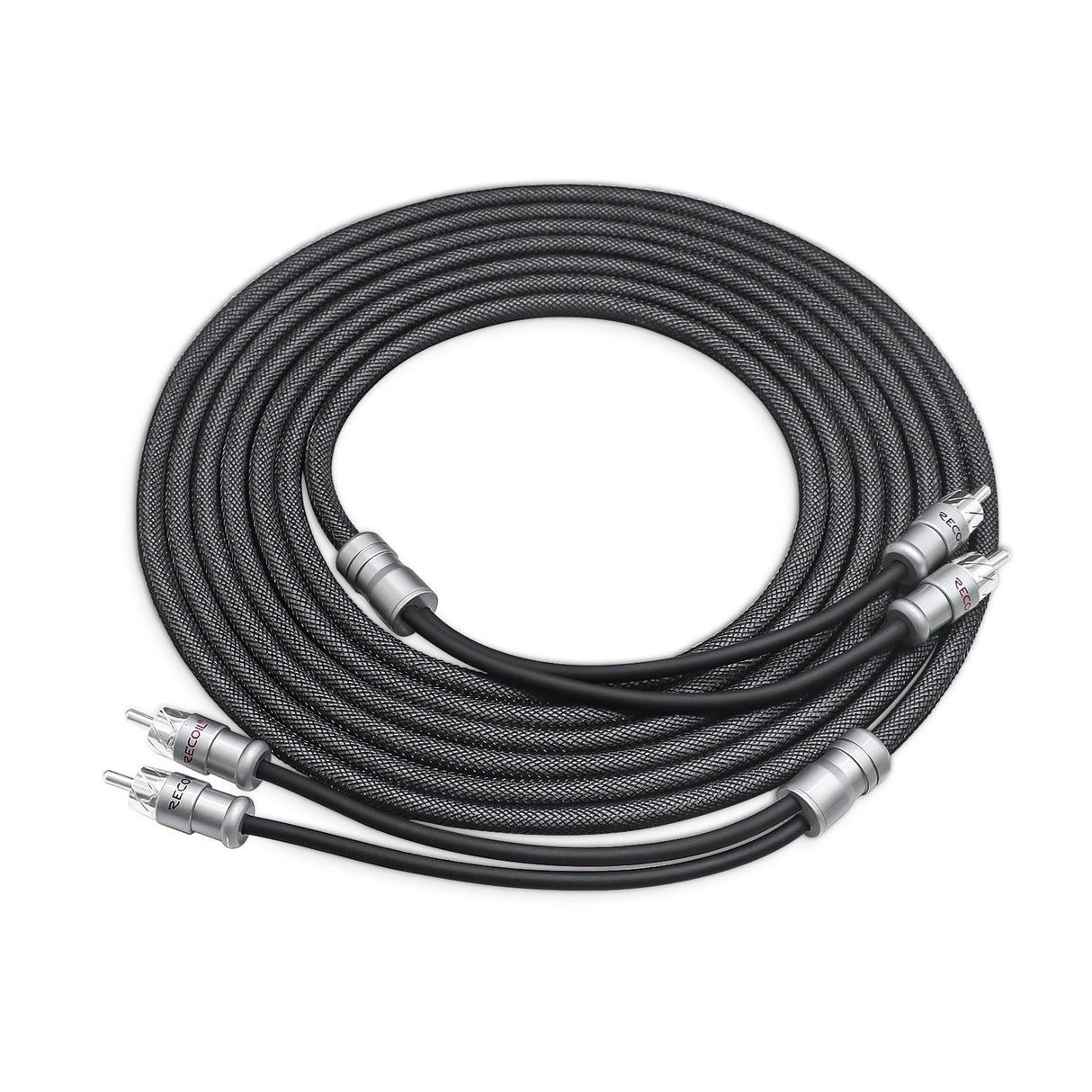 Recoil XI217 Braided RCA Audio Cable 2-Channel 5m