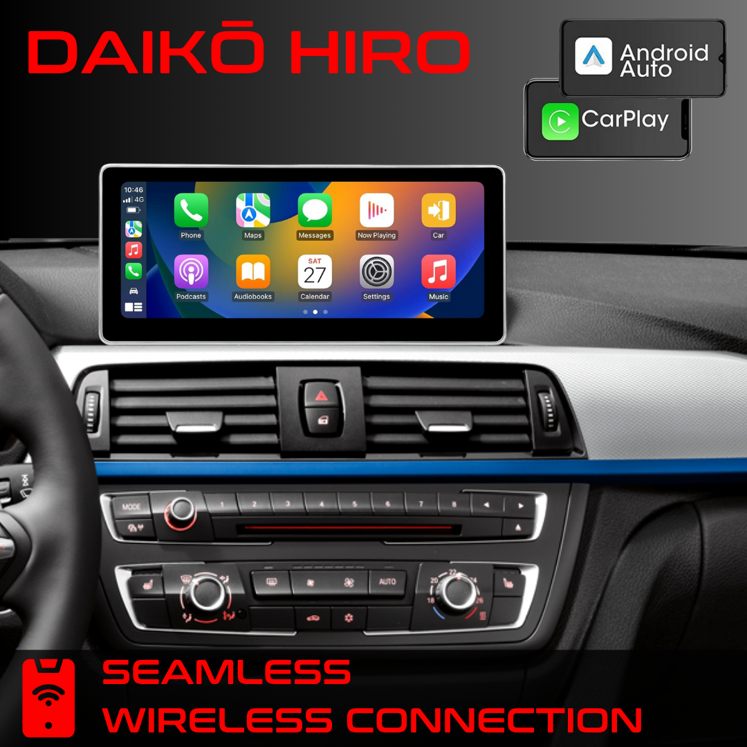 Daiko Hiro Car Stereo For Mazda 6 Atenza 2017-2023 Works With Wireless Carplay Android Auto Ultra Wide QLED Screen GPS Maps Buletooth