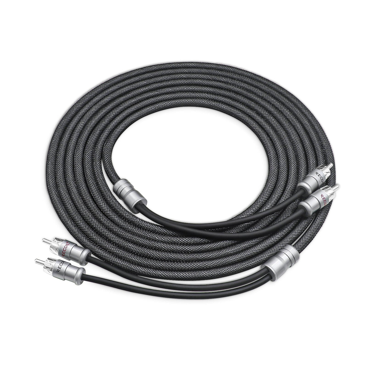 Recoil XI212 Braided RCA Audio Cable 2-Channel 3.6m