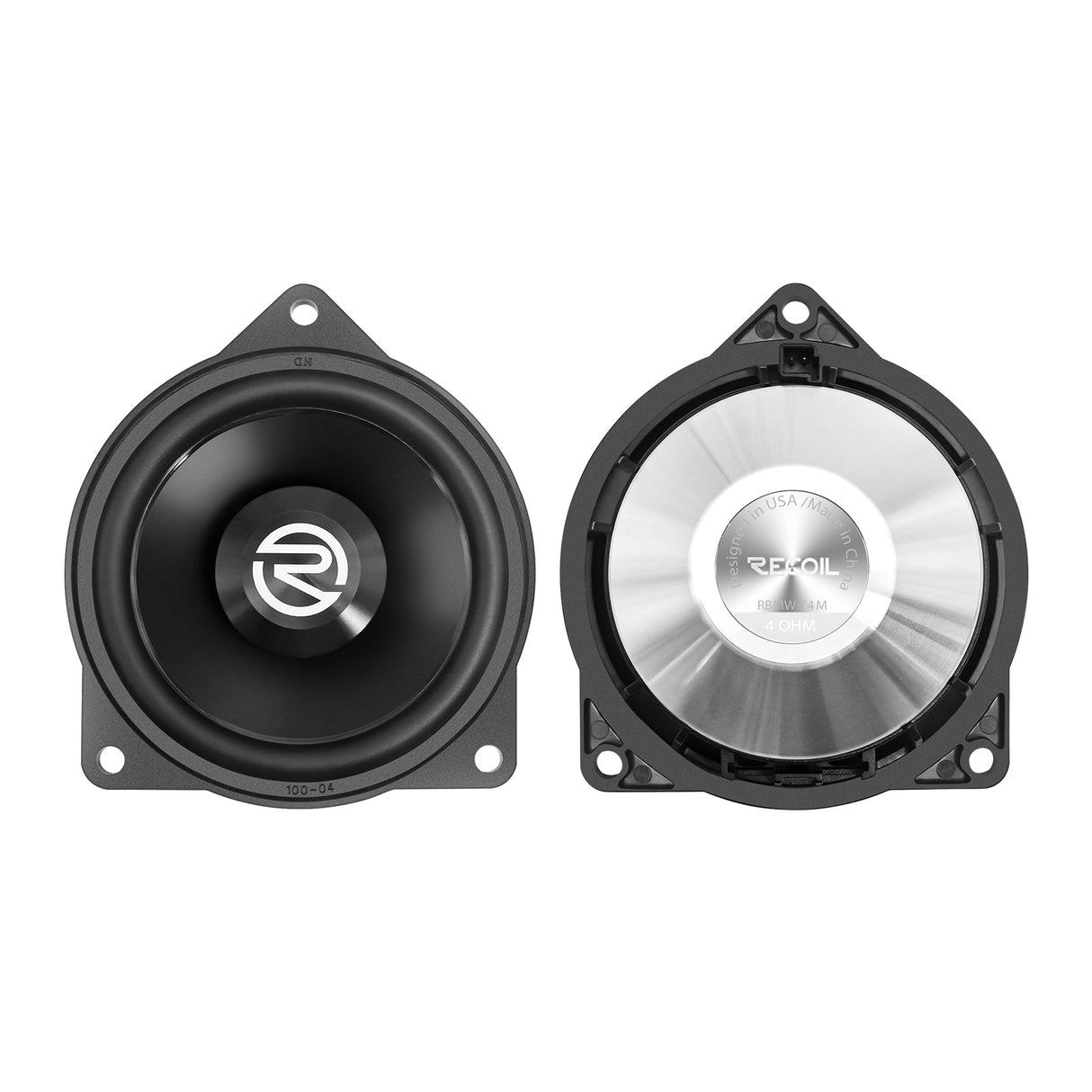 Recoil RBMW-T4M 4-INCH 2-WAY COMPONENT SPEAKERS RMS Power 70W Power 140 Watt
