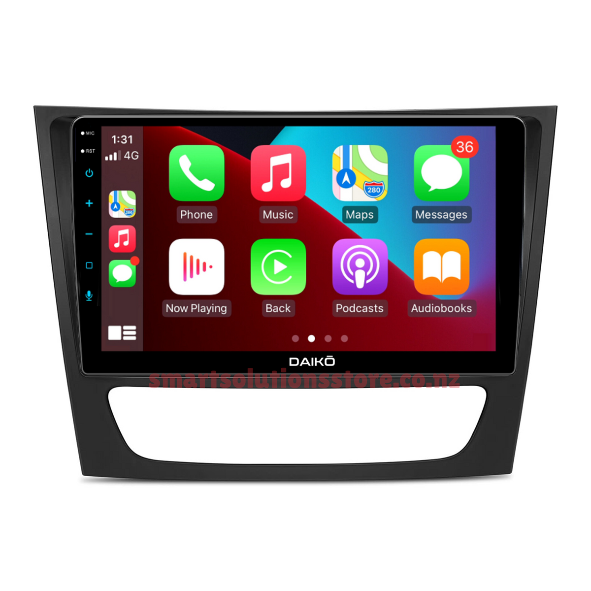 Daiko Multimedia Unit Wireless Carplay Android Auto For Mercedes Benz E W211