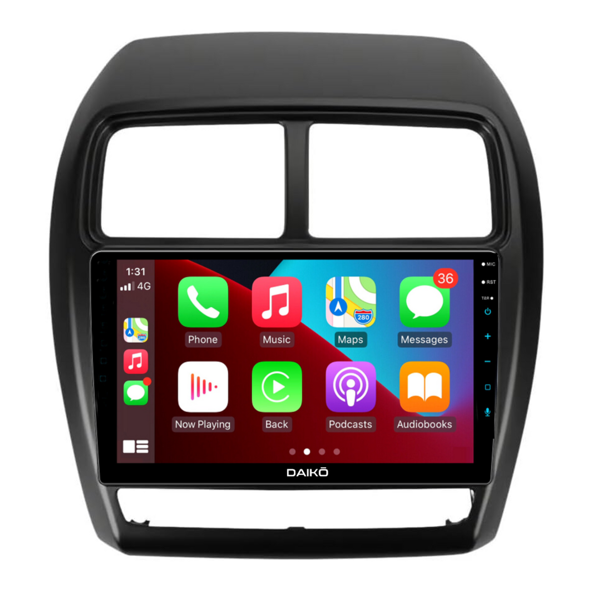 Daiko Car Stereo Carplay Android Auto For Mitsubishi ASX 2019+