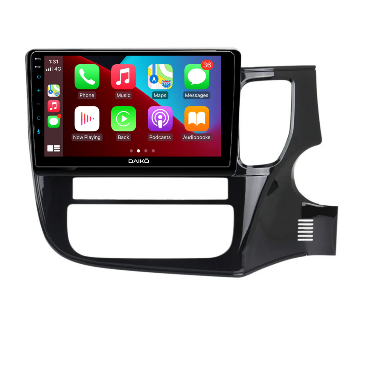 Daiko Car Stereo Carplay Android Auto For Mitsubishi Outlander 2013-2021