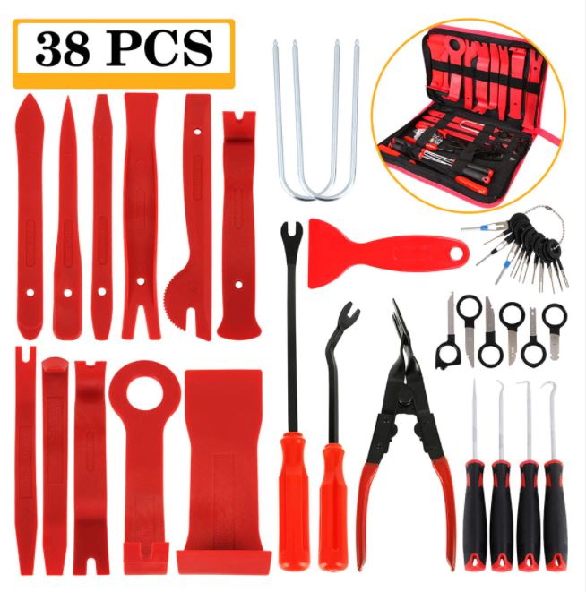 Professional Car Trim Removal Kit 38pcs Heavy Duty
