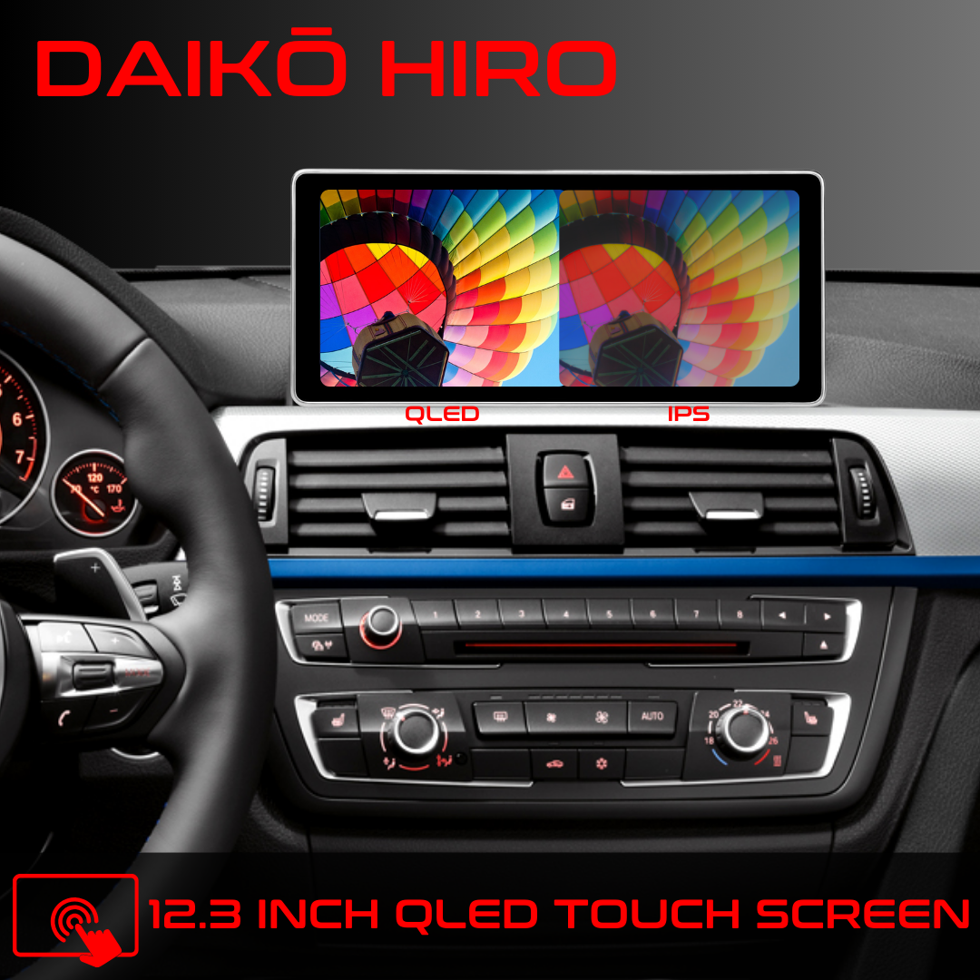 Daiko Hiro Car Stereo For Mazda 6 Atenza 2017-2023 Works With Wireless Carplay Android Auto Ultra Wide QLED Screen GPS Maps Buletooth