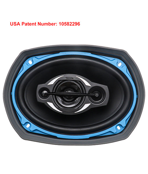Recoil SPB69 6X9inch� Car Speaker Baffle Kits Foldable Silicone with Egg Crate Foam 2pcs