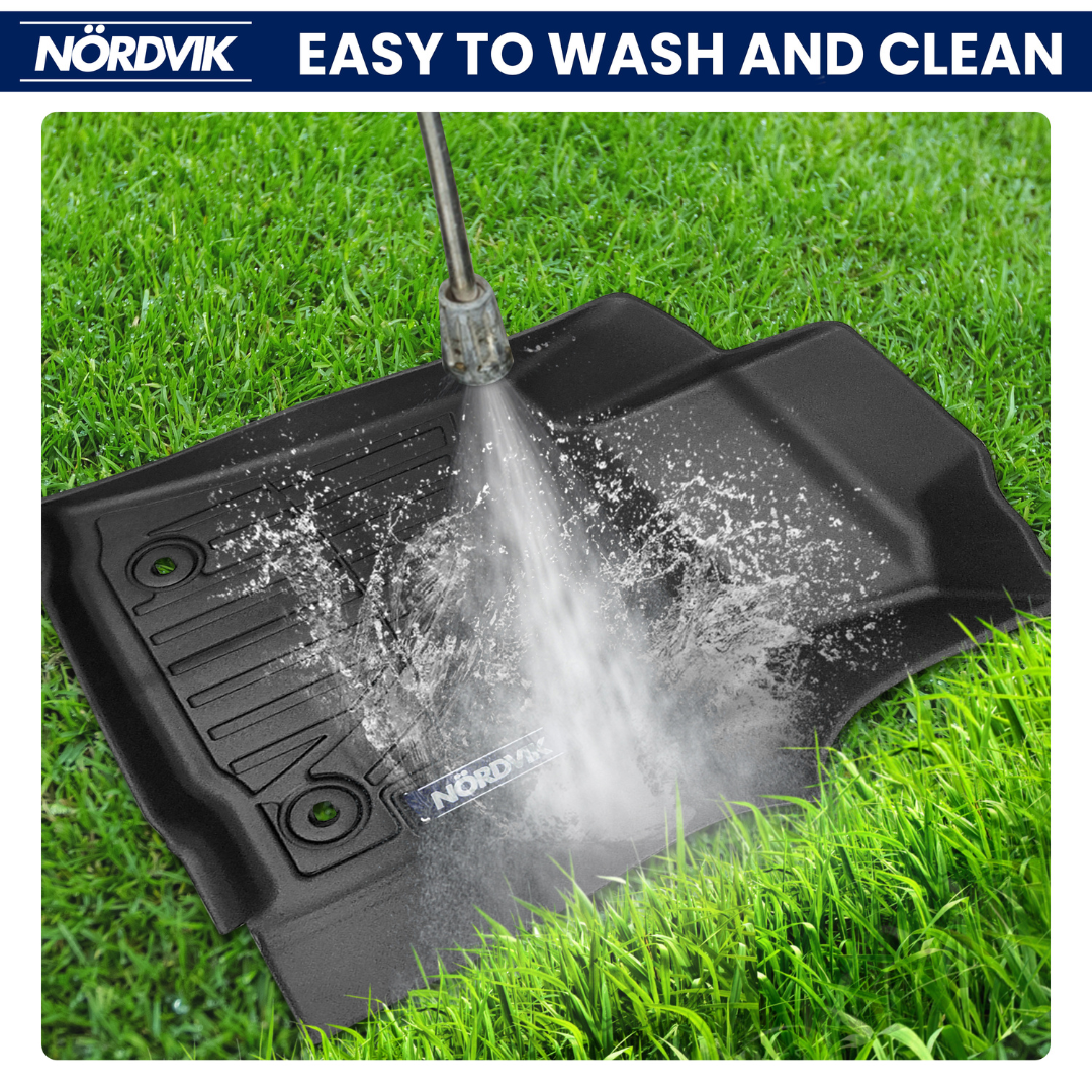 Nordvik Heavy Duty Floor Liners Kit For Toyota Hilux Vigo 4 Doors 2005-15