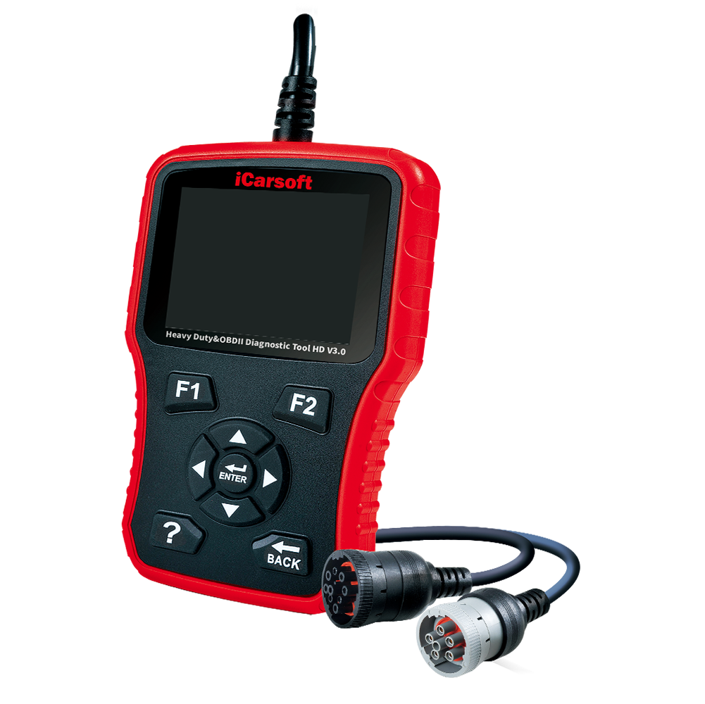 Heavy Duty Diagnostic Tool For Trucks iCarsoft HD V3.0 12V/24V New Model