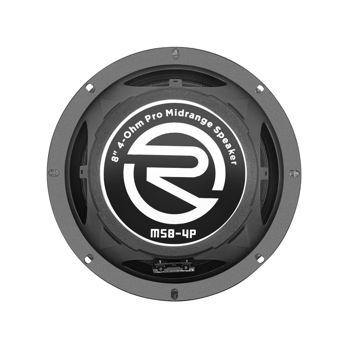 Recoil MS8-4P 8-Inch Midrange Pro Audio Car Speakers, 800W Max 400 Watts RMS (Pair) 4Ohm