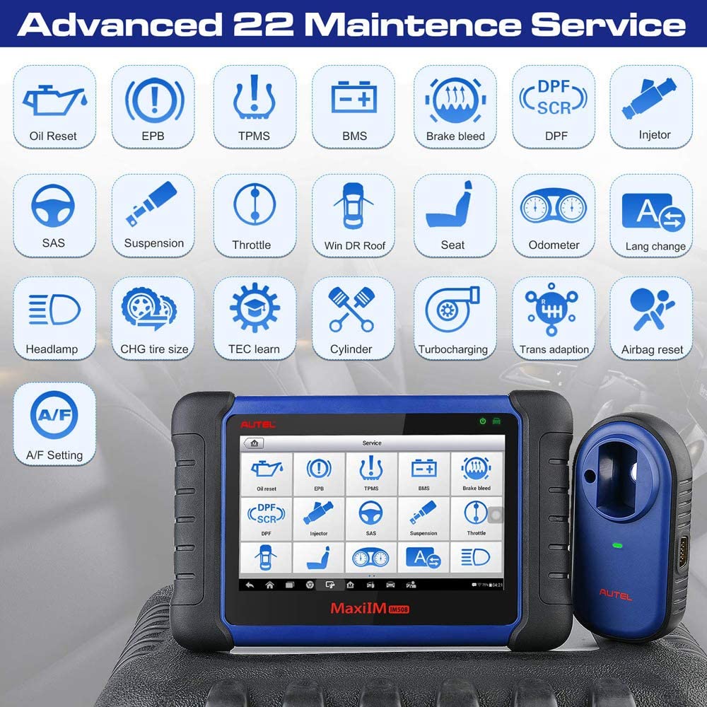 Autel MaxiIM IM508 Automotive Key Programming Scan Tool with XP200 Key Programme