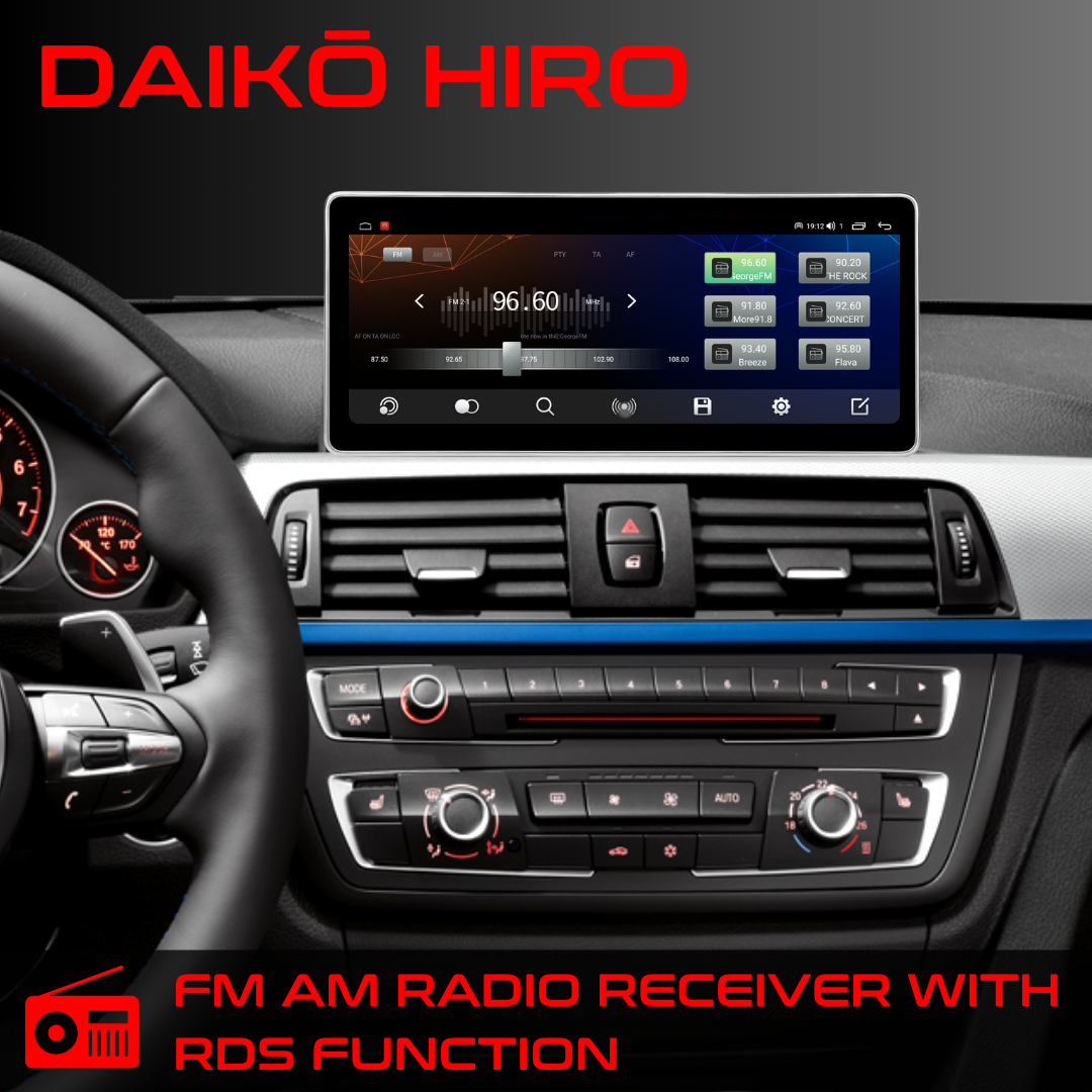 Daiko Hiro Car Stereo For Mazda 6 Atenza 2017-2023 Works With Wireless Carplay Android Auto Ultra Wide QLED Screen GPS Maps Buletooth
