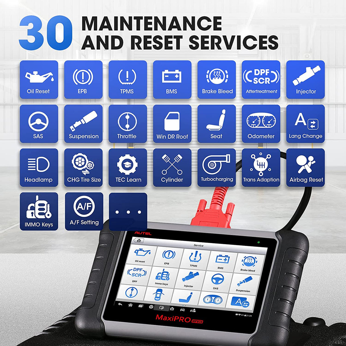 Autel MaxiPRO MP808S OBD2 Diagnostic Scanner More Advanced Scan