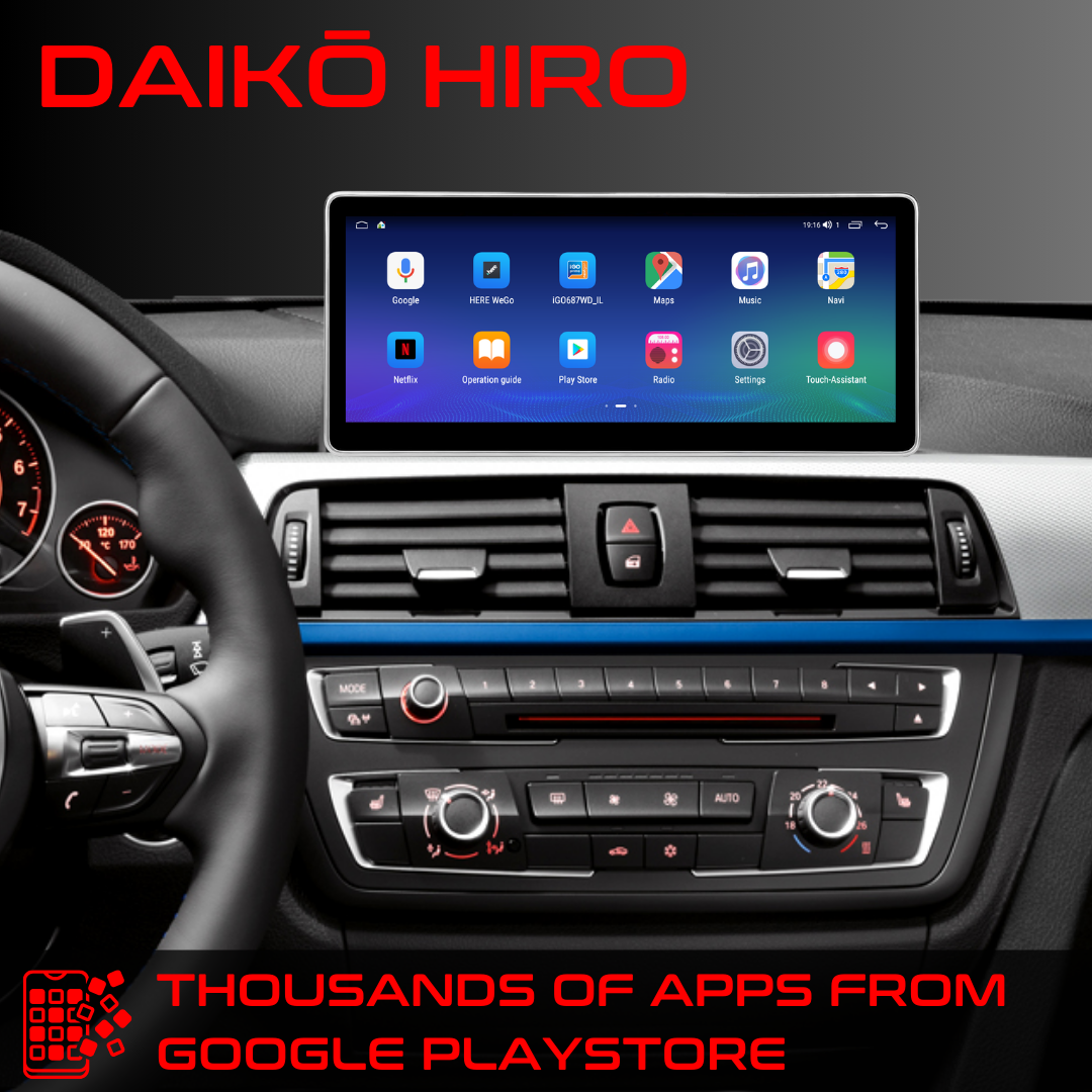 Daiko Hiro Car Stereo For Mazda 6 Atenza 2017-2023 Works With Wireless Carplay Android Auto Ultra Wide QLED Screen GPS Maps Buletooth