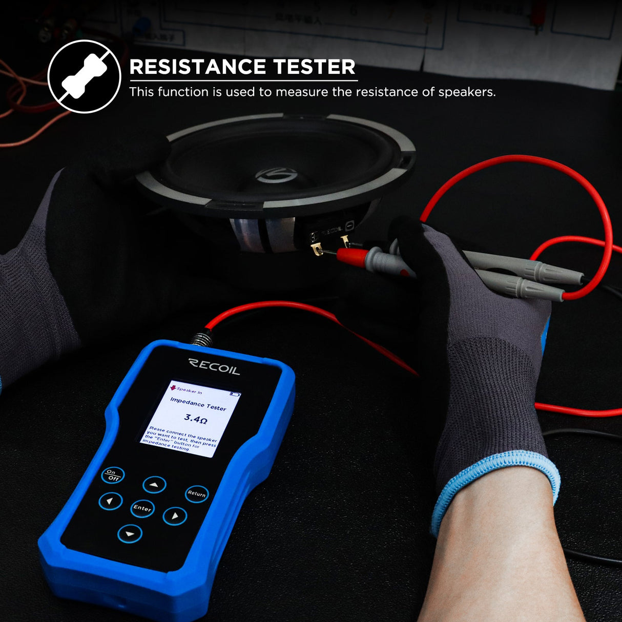 Recoil MST-1 Professional Speaker Tester Audio System Tester