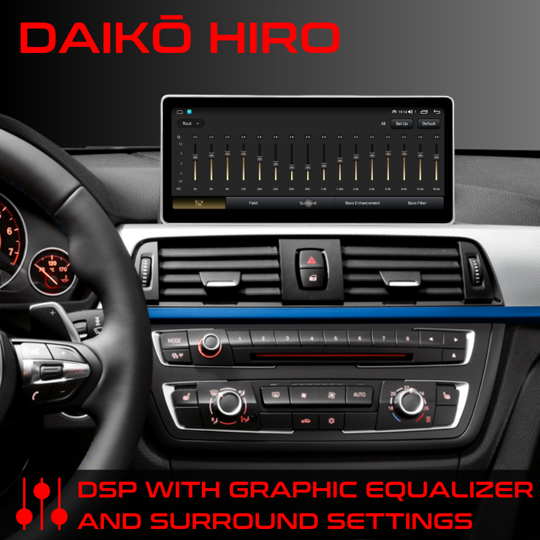 Daiko Hiro Car Stereo For Mazda 6 Atenza 2017-2023 Works With Wireless Carplay Android Auto Ultra Wide QLED Screen GPS Maps Buletooth