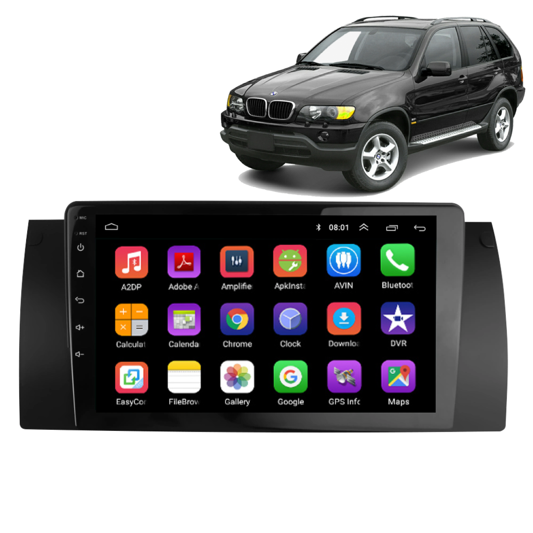 Daiko Multimedia Unit Wireless Carplay Android Auto GPS For BMW X5 E53 1999-2006