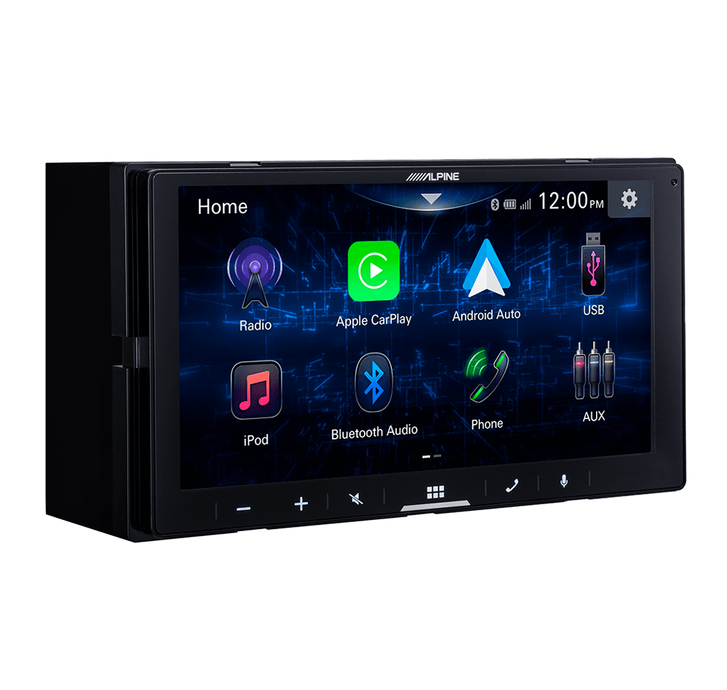 ALPINE iLX-W670E 7” Display Double-DIN Digital Media Receiver Carplay Android Auto
