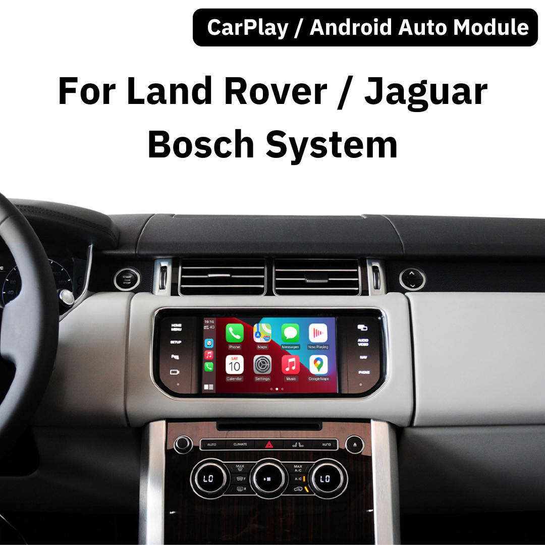 Wireless CarPlay & Android Auto Decoder For Land Rover & Jaguar (Bosch Head Unit 2012–2016)
