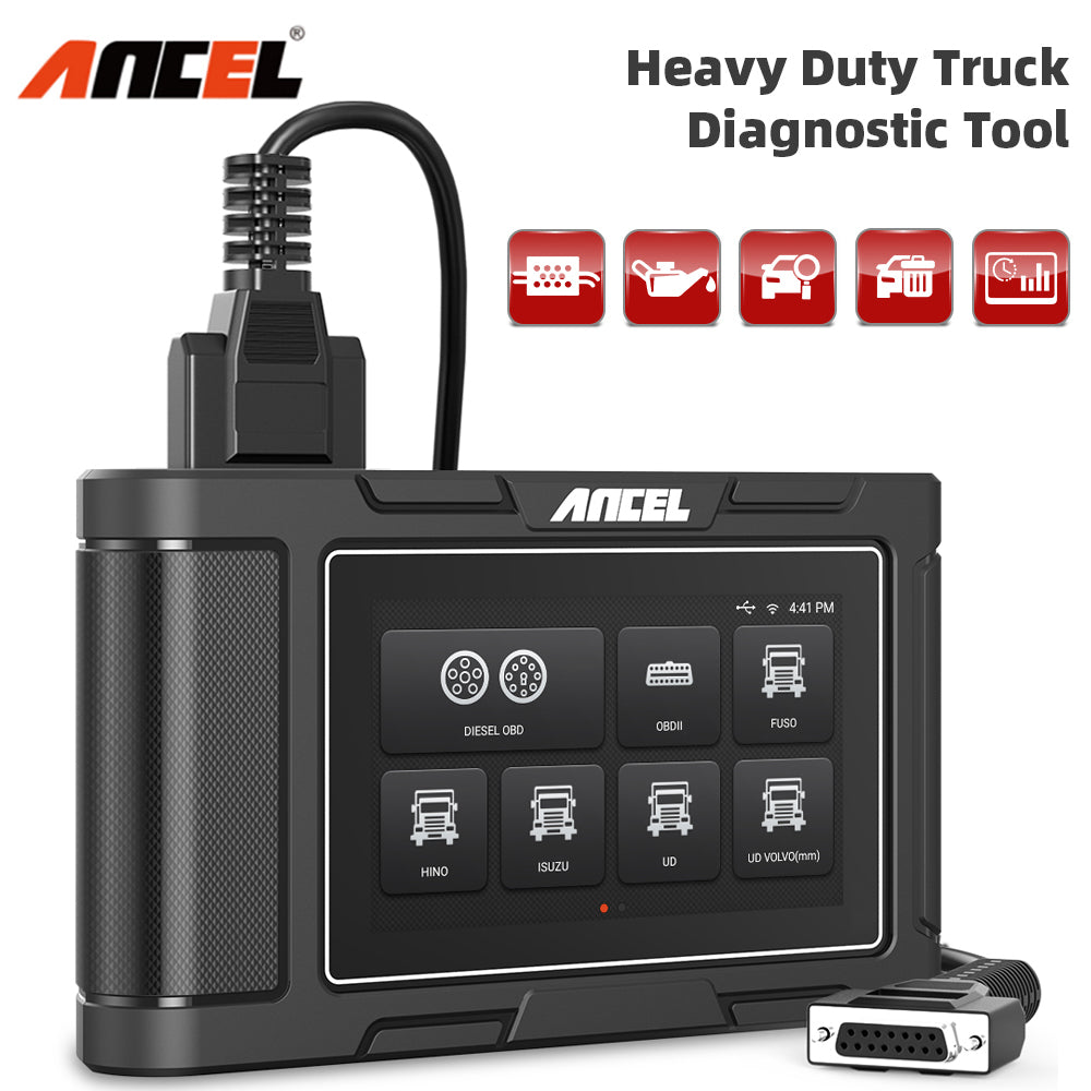 Heavy Duty Truck Scan Tool ANCEL HD3200 All System 12V/24V 2in1 Cars and Trucks