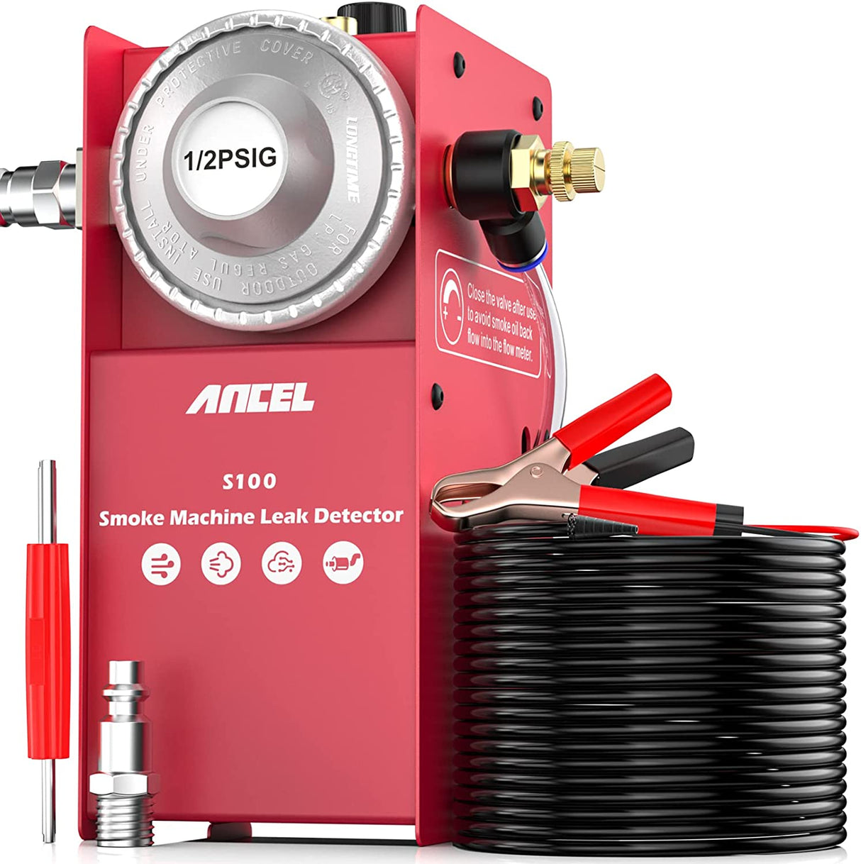 Automotive Leak Detector Smoke Machine Ancel S100 12V Car Vacuum Smoke Tester