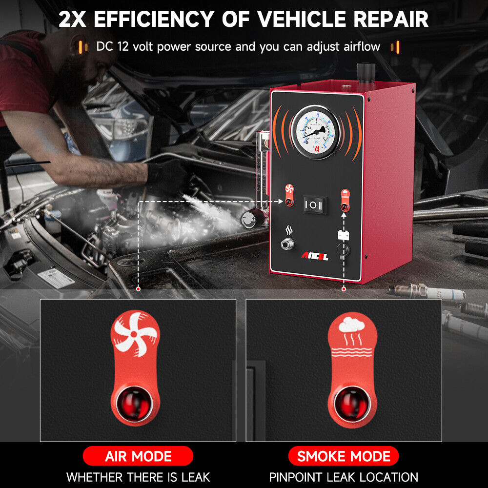 Leak Detection Tester Ancel S300 Automotive EVAP Smoke Machine Diagnostic