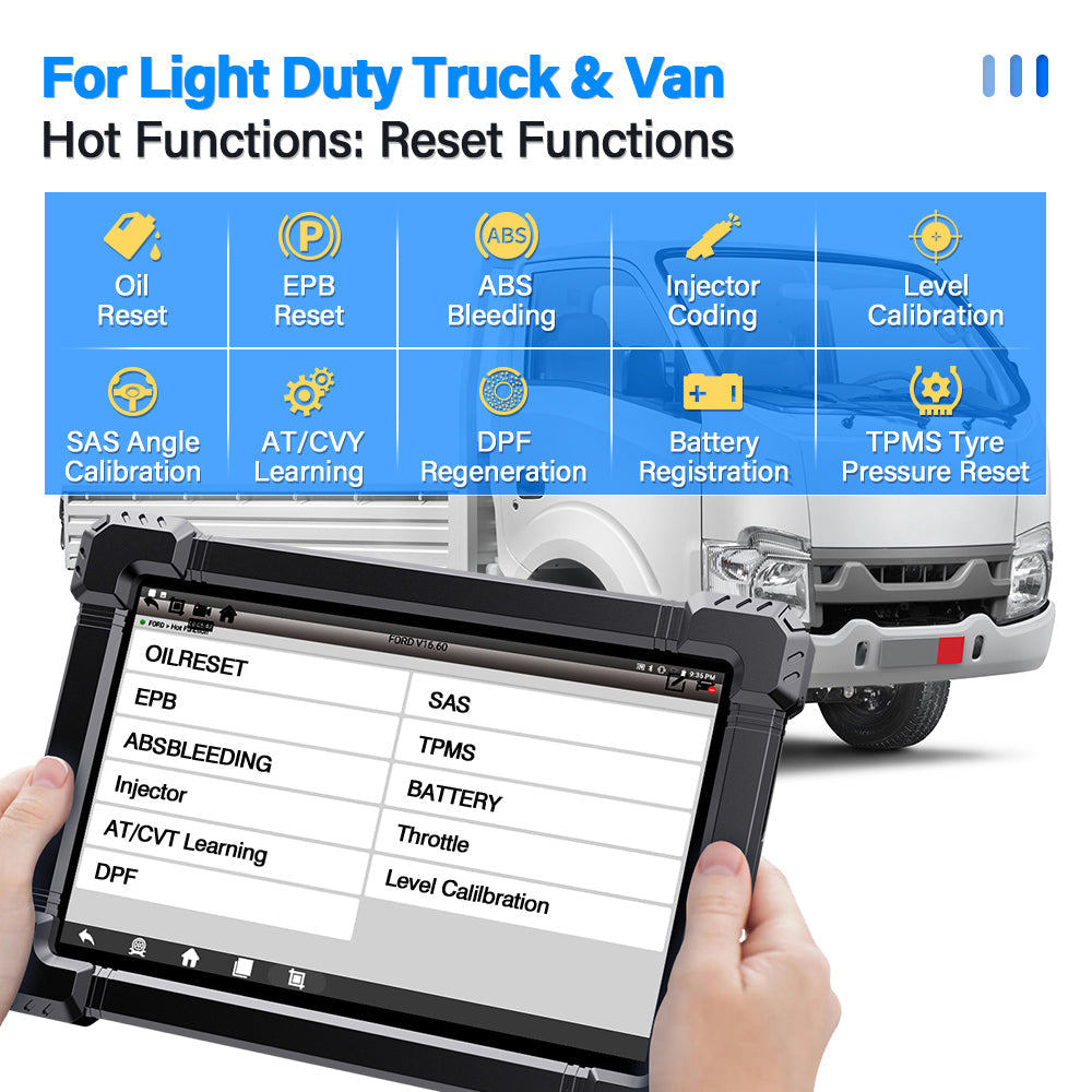 Heavy Duty Truck Diagnostic Scanner Ancel X7 HD Full System 12V 24V