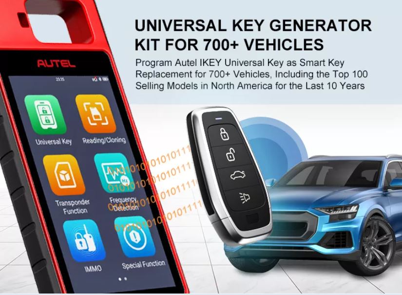 Key Programmer Autel KM100E Universal Key Generator Immobilizer Programmer