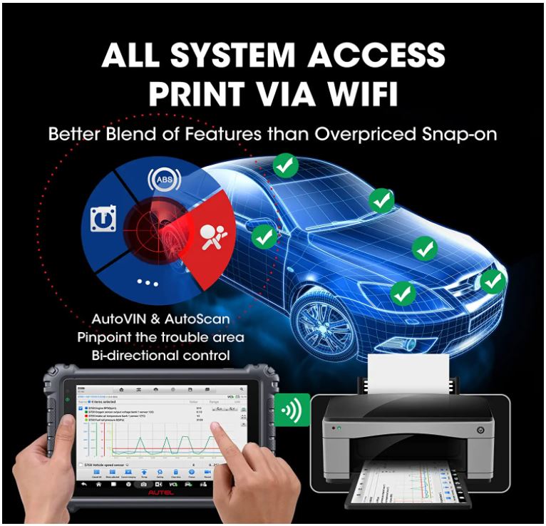 Professional Scan Tool Autel MK906Pro 36+ Service Functions ECU Coding