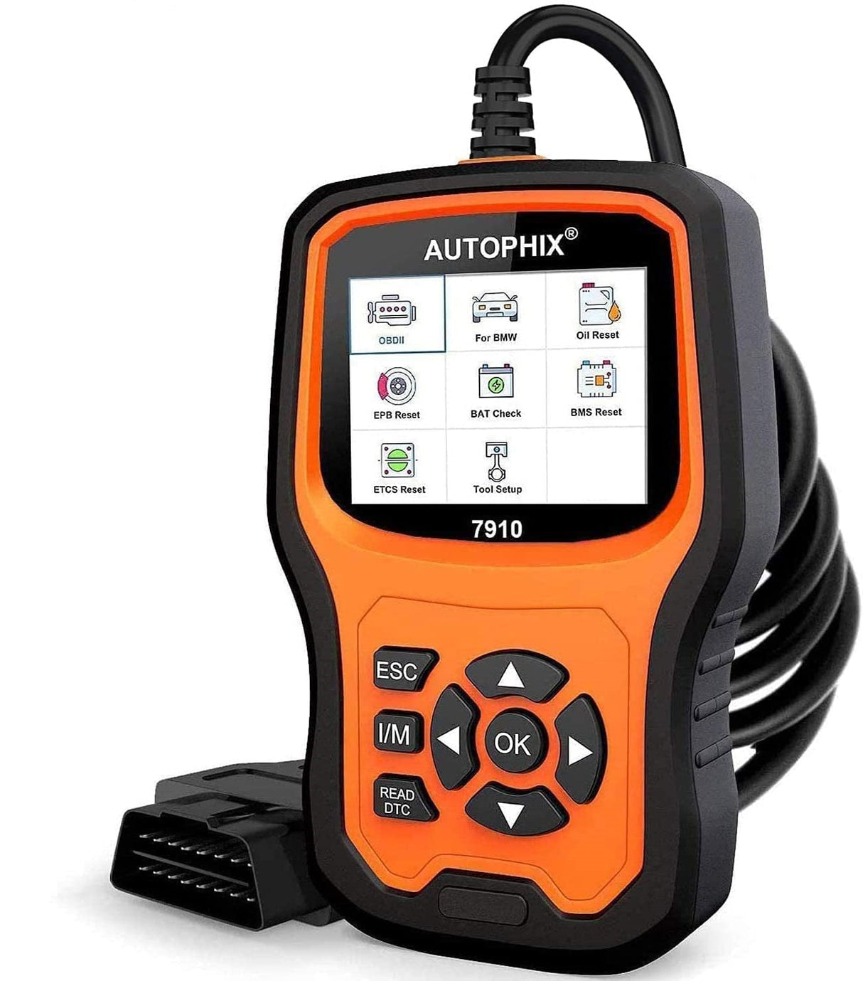AUTOPHIX BMW Diagnostic Scanner Tool Enhanced BMW 7910 Multi-System OBD2 Scanner