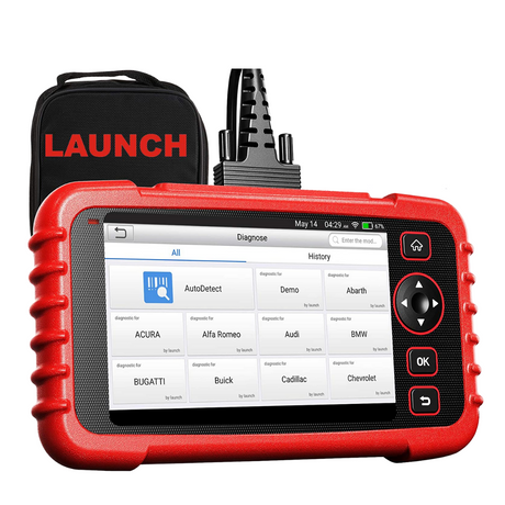 Car Scan Tool Launch CRP129X OBDII Engine Transmission ABS SRS OilEPBSAS