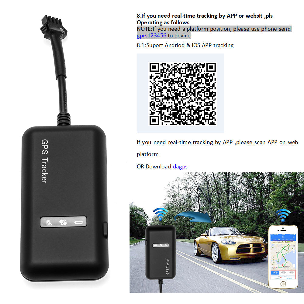 Car Truck GPS Tracker Realtime GSM GPRS GPS Locator