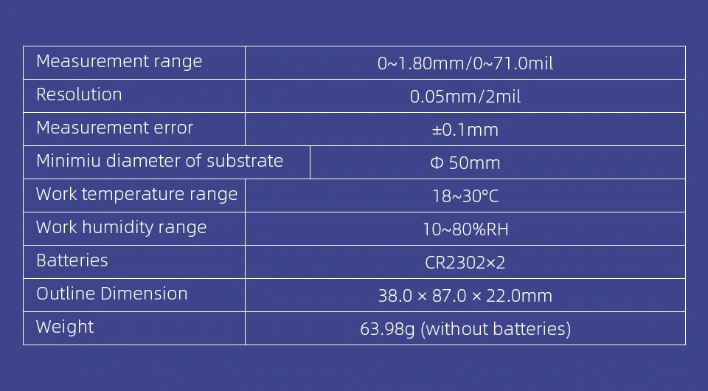 Car Paint Thickness Gauge