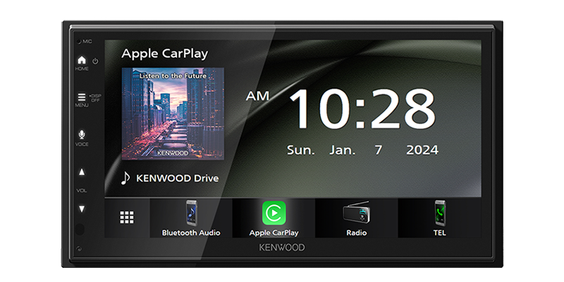 Kenwood DMX6523S Wireless Apple Carplay Android Auto Multimedia Receiver Car Stereo USB Bluetooth