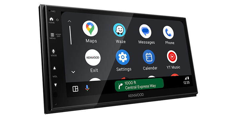 Kenwood DMX6523S Wireless Apple Carplay Android Auto Multimedia Receiver Car Stereo USB Bluetooth