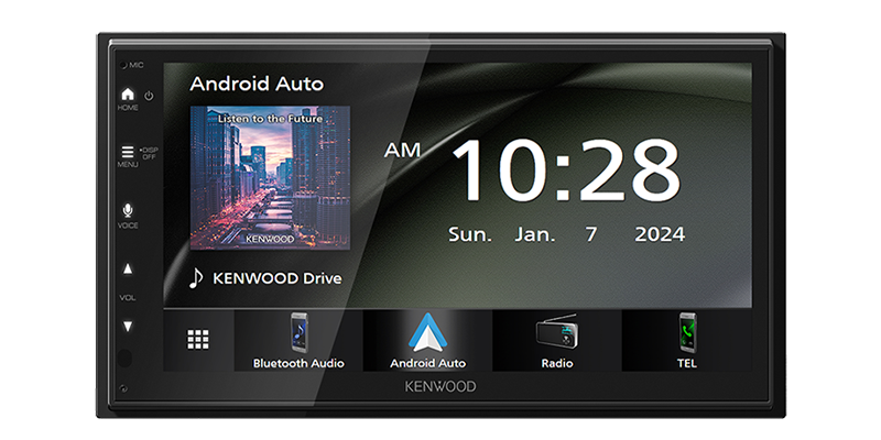 Kenwood DMX6523S Wireless Apple Carplay Android Auto Multimedia Receiver Car Stereo USB Bluetooth