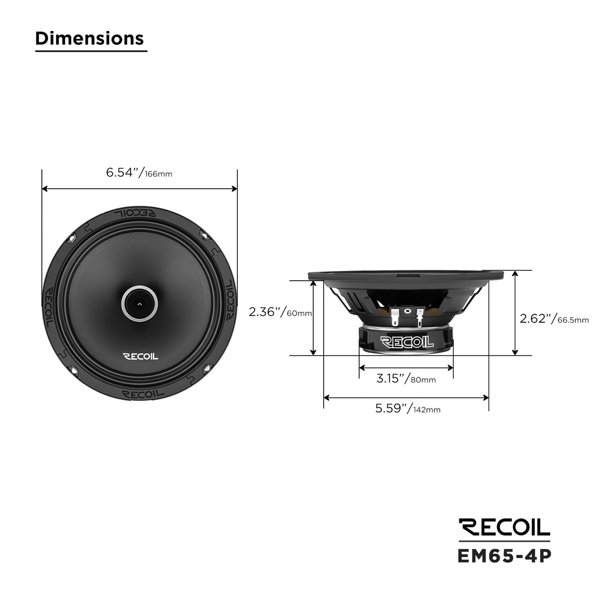 Recoil EM65-4P Echo Edge Series