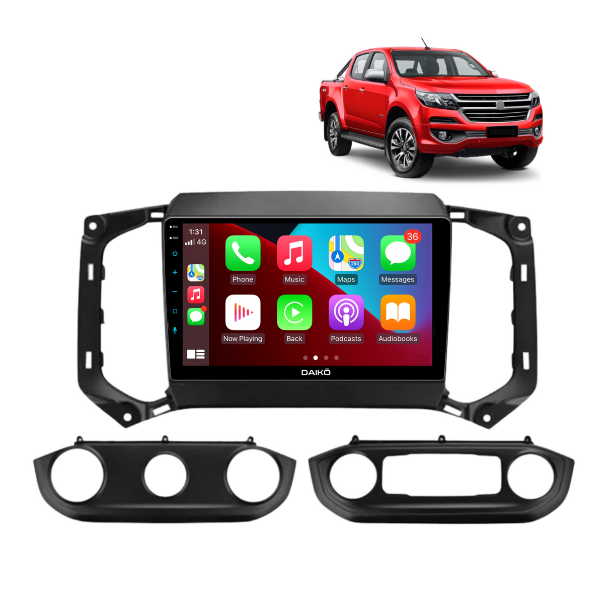 Daiko Car Stereo Carplay Android Auto For Holden Colorado Trailblazer 2017-2022