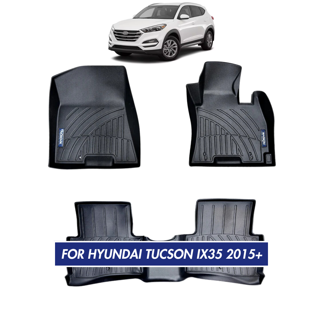 Nordvik Heavy Duty Floor Liners Kit For Hyundai Tucson ix35 2015+