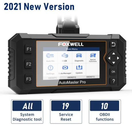 Foxwell NT644 Elite Professional OBD1/OBD2 All Systems Scan Tool Oil Gear ABS