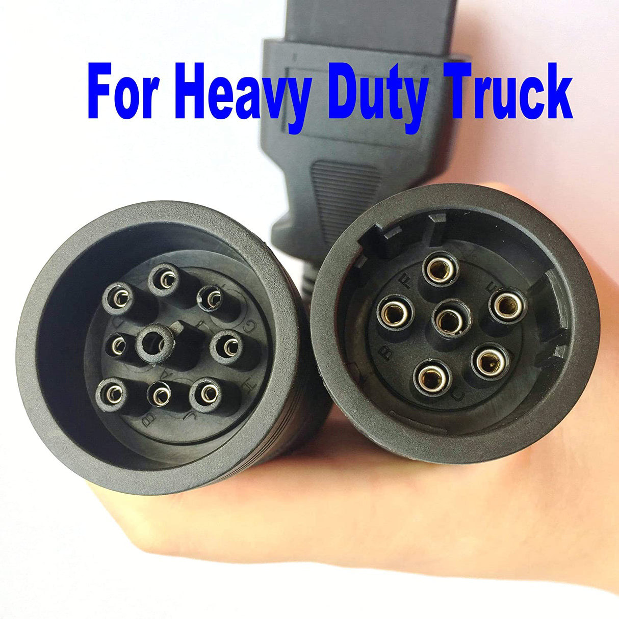 Heavy Duty Truck OBD2 6+9 pin to 16 pin adapter cable