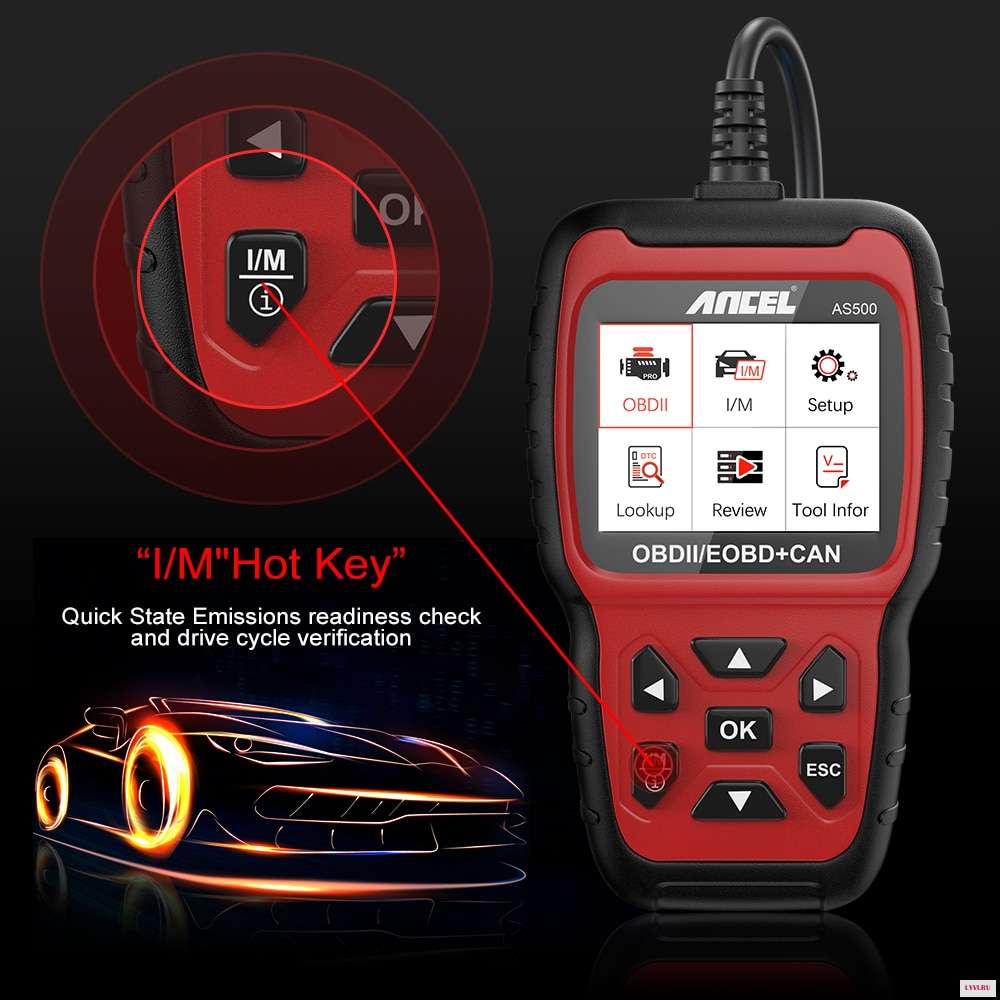 Code Reader Ancel AS500 OBD2 OBD2 Scanner Engine Errors
