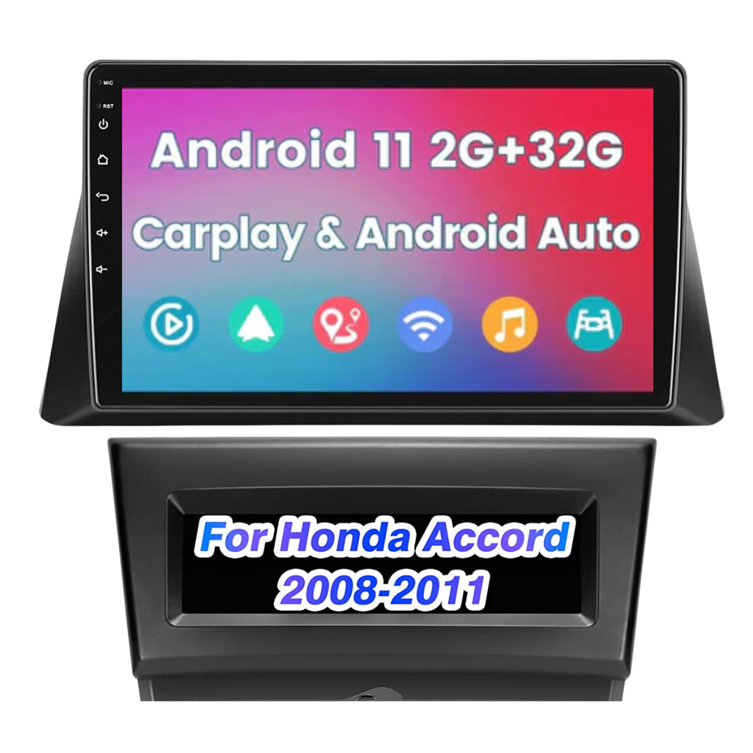 Daiko Multimedia Unit Wireless Carplay Android Auto For Honda Accord 2008-2011