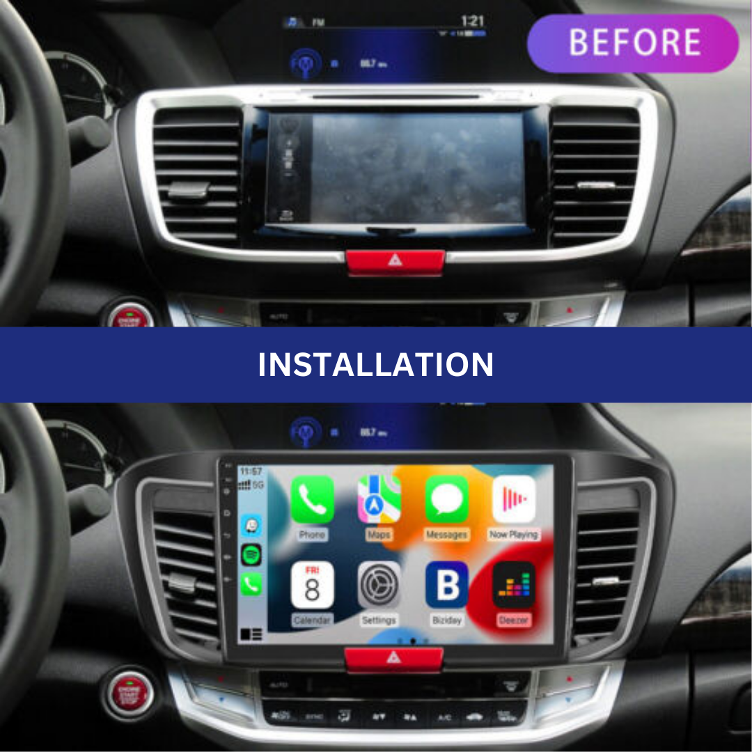 Daiko Multimedia Unit Wireless Carplay Android Auto For Honda Accord 2013-2018