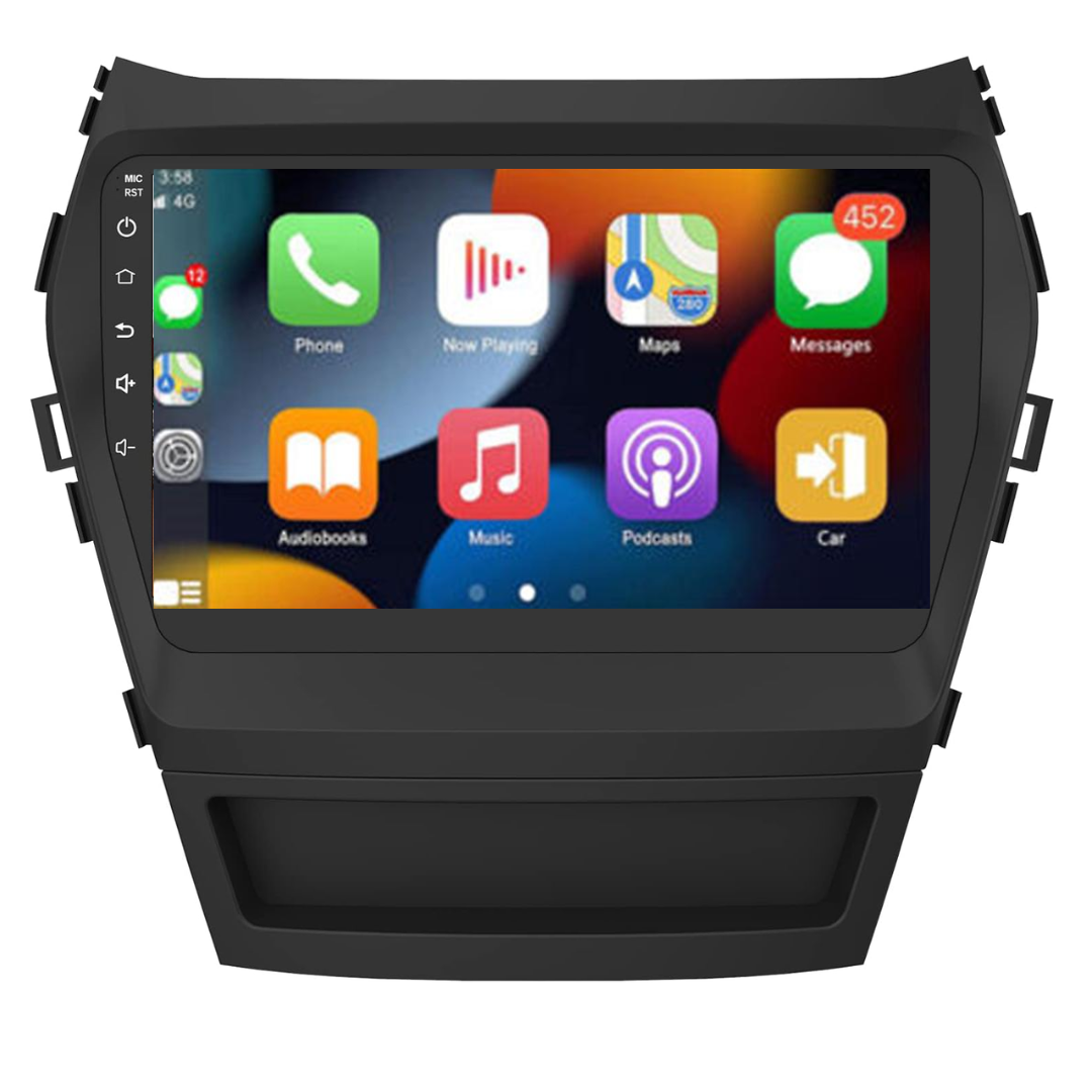 Daiko Multimedia Unit Wireless Carplay Android Auto For Hyundai Santa Fe 2013-18