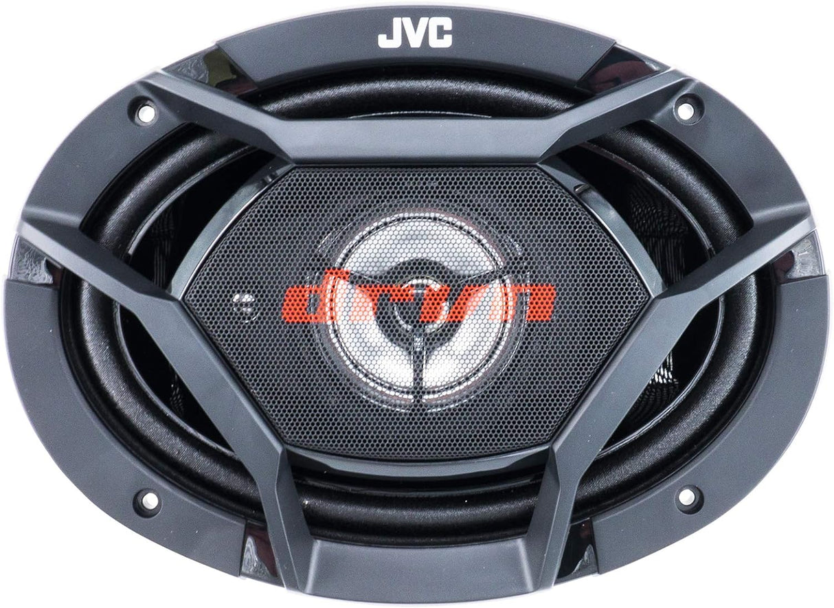JVC 6"x9" CS-DR6931 3-Way 500W Coaxial Speakers